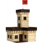 Castelul de Vara Walachia 296 piese - Set constructie arhitecura din lemn